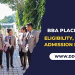 BBA Placements Eligibility Fee Admission Process