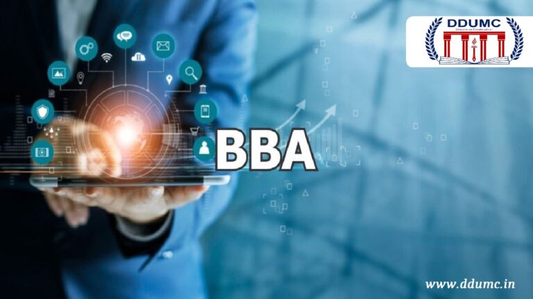 Enrol a 3-yr Business Management Program | BBA BBA at DDUMC