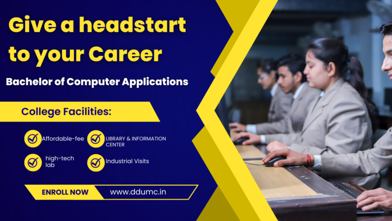 Give a head start to your career with BCA | Best BCA College in Meerut Best BCA College in Meerut