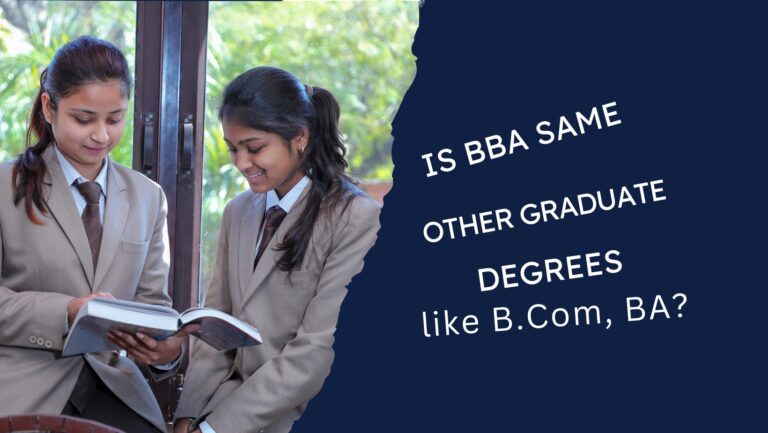Is BBA same as other graduate degrees like B.Com, BA? Navy Blue Graduation Facebook Cover 2