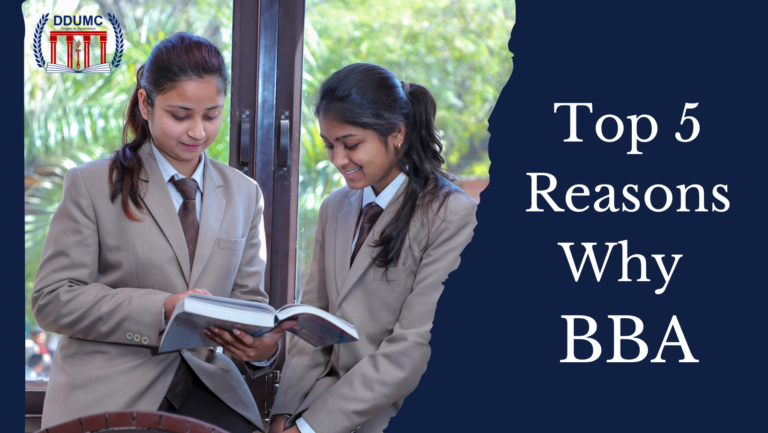 Top 5 Reasons Why BBA Top 5 reasons Why BBA