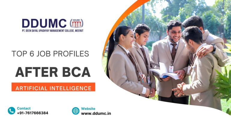Top 6 Job Profiles after BCA in Artificial Intelligence Top 6 Job Profiles after BCA in Artificial Intelligence