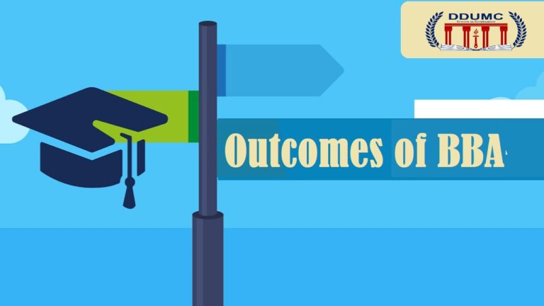 Outcomes of BBA Course Outcomes of BBA