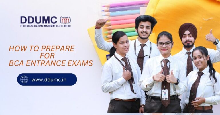 How to Prepare for BCA Entrance Exams: Tips and Strategies white modern school admission facebook ad