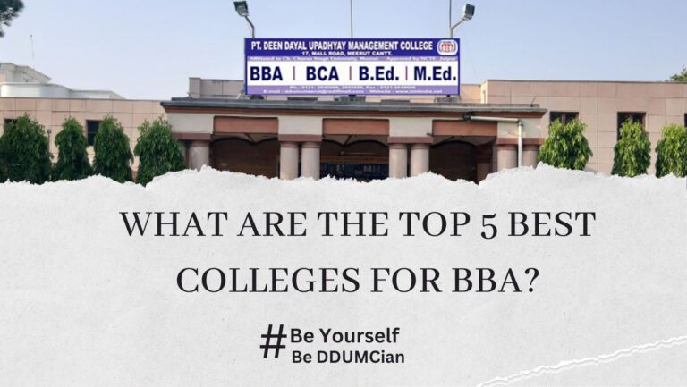 What are the top 5 best colleges for BBA
