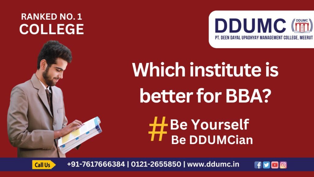 Which institute is better for BBA