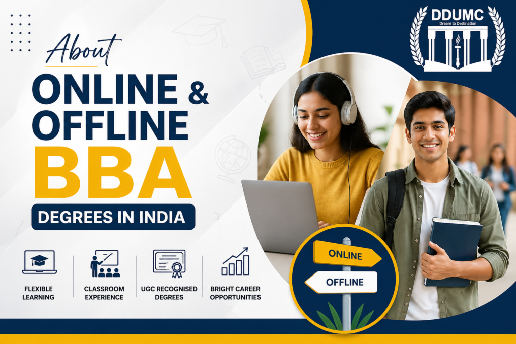 BBA online and offline 1 1