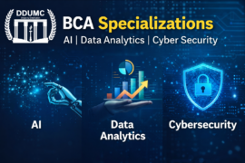 BCA Specializations – AI, Data Analytics & Cyber Security Explained
