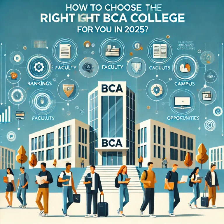 How to Choose the Right BCA College for You in 2025? BCA college