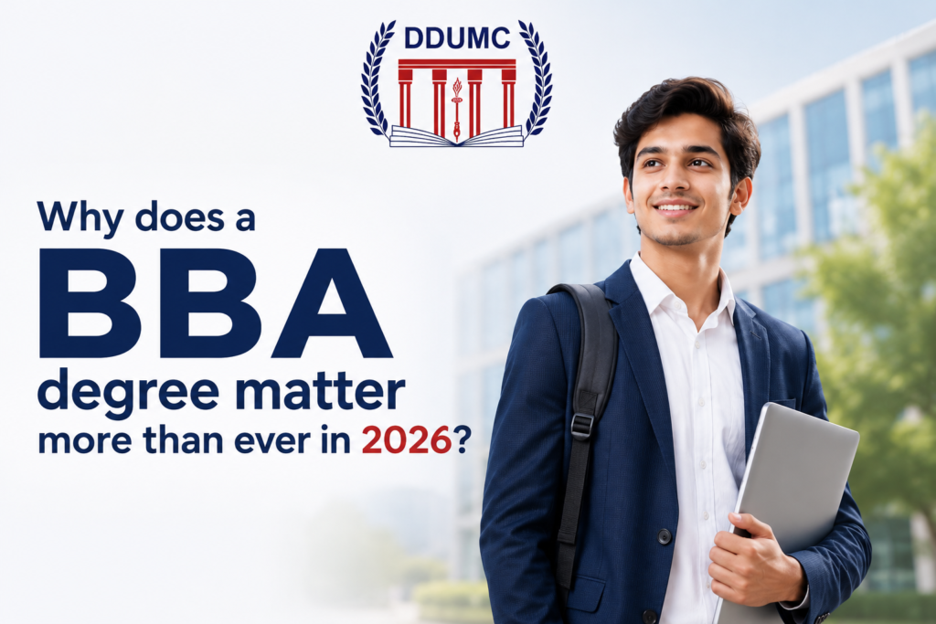Why does a BBA degree matter more than ever in 2026
